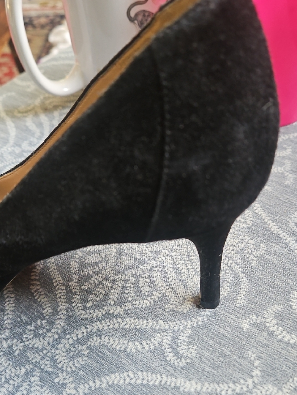 Suede Pumps - Picture 2 of 5